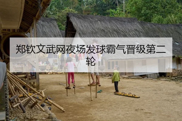 郑钦文武网夜场发球霸气晋级第二轮